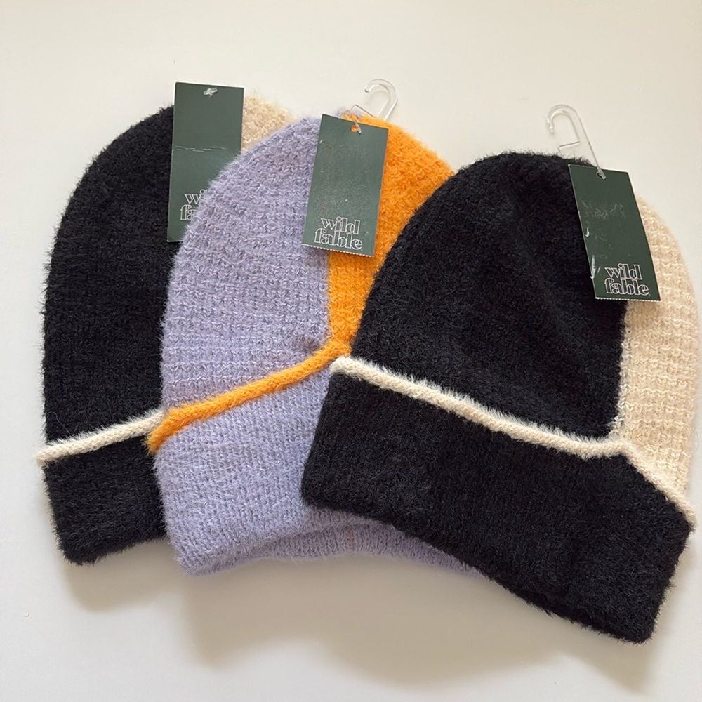 Wild Fable Knit Hat Bundle